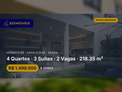 Casa com 4 Quartos à venda, 218m² no Morada de Laranjeiras, Serra