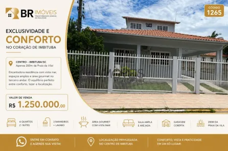 Casa com 4 Quartos à venda, 115m² no Paes Leme, Imbituba