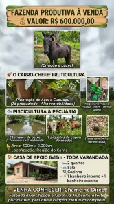 Fazenda/Sítio com 2 Quartos à venda, 600000m² no , Cantá