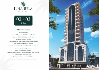 Apartamento com 3 Quartos à venda, 115m² no Balneário Perequê, Porto Belo