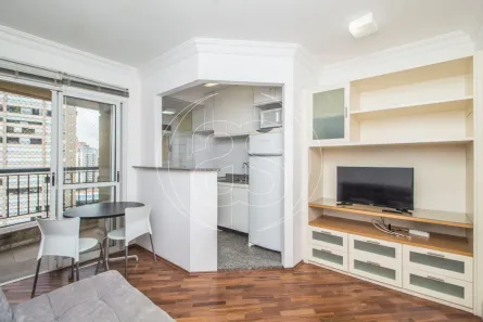 Apartamento com 1 Quarto para alugar, 36m² no Vila Nova Conceição, São Paulo