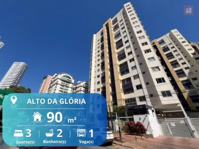 Apartamento com 3 Quartos para alugar, 98m² no Alto da Glória, Goiânia
