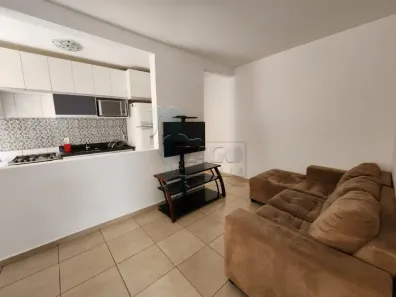Apartamento com 2 Quartos para alugar, 47m² no Reserva Sul Condomínio Resort, Ribeirão Preto