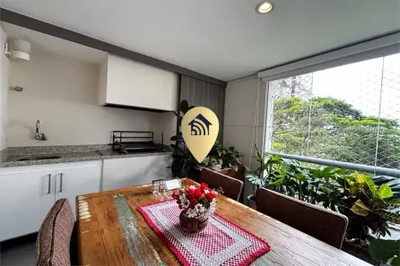 Apartamento com 3 Quartos para alugar, 172m² no Vila Romana, São Paulo