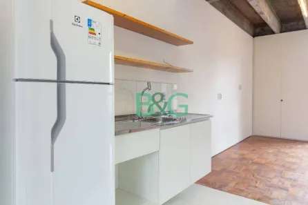 Apartamento com 1 Quarto para alugar, 24m² no República, São Paulo