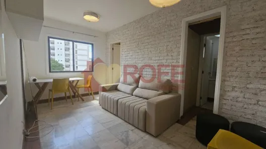 Apartamento com 1 Quarto para venda ou aluguel, 35m² no Vila Nova Conceição, São Paulo