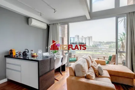 Flat com 2 Quartos à venda, 70m² no Cidade Monções, São Paulo