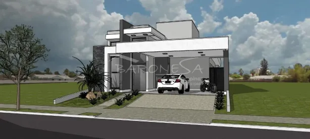 Casa de Condomínio com 3 Quartos à venda, 180m² no Parque Brasil 500, Paulínia