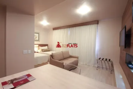 Flat com 1 Quarto para alugar, 28m² no Jardim Paulista, São Paulo