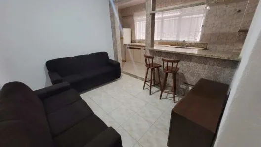 Apartamento com 1 Quarto para alugar, 50m² no Boqueirão, Praia Grande