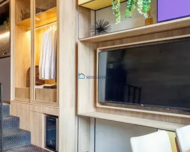 Apartamento com 1 Quarto à venda, 25m² no Santo Amaro, São Paulo