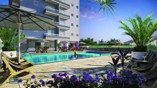 Apartamento com 2 Quartos à venda, 76m² no Guilhermina, Praia Grande