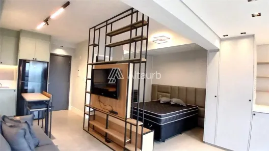 Apartamento com 1 Quarto para alugar, 32m² no Indianópolis, São Paulo