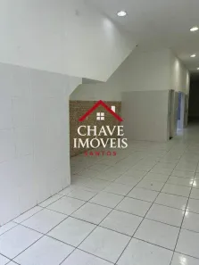 Sala Comercial para alugar, 190m² no Marapé, Santos