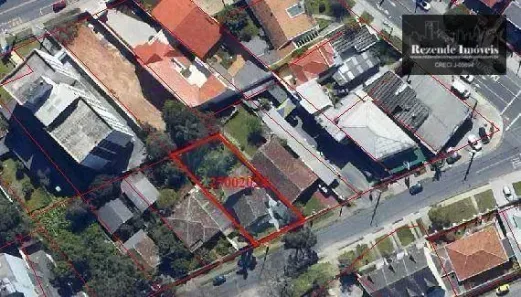 Lote/Terreno à venda, 653m² no Bigorrilho, Curitiba