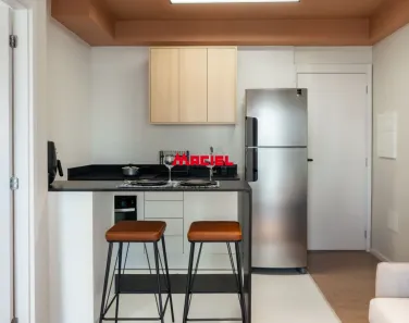 Apartamento com 1 Quarto para alugar, 33m² no Jardim Esplanada, São José dos Campos
