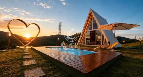 Casa de Condomínio com 1 Quarto à venda, 35m² no Itaipava, Petrópolis