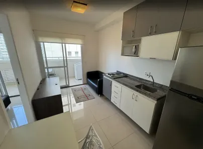 Apartamento com 1 Quarto para alugar, 31m² no Santo Amaro, São Paulo