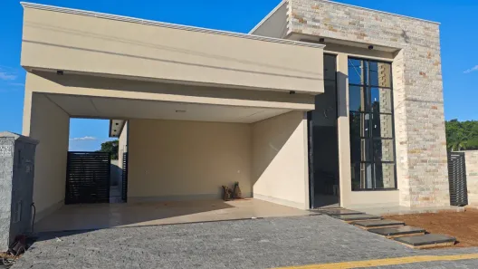 Casa de Condomínio com 3 Quartos à venda, 126m² no Rosa de Leiria Condomínio Horizontal, Goianira