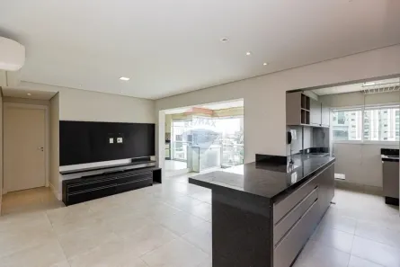 Apartamento com 1 Quarto para alugar, 66m² no Cidade Monções, São Paulo