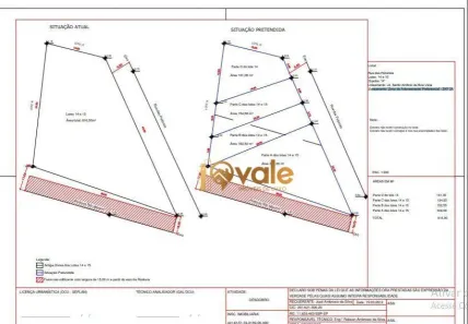 Lote/Terreno à venda, 348m² no Jardim Santo Antônio da Boa Vista, Jacareí