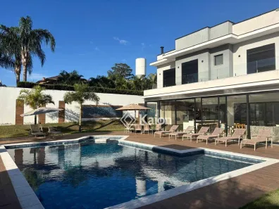 Casa de Condomínio com 4 Quartos para venda ou aluguel, 541m² no Parque Village Castelo, Itu