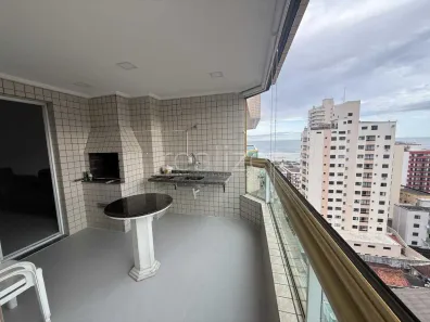 Apartamento com 2 Quartos para alugar, 88m² no Tupi, Praia Grande