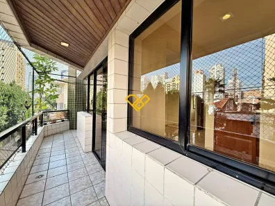 Apartamento com 3 Quartos para alugar, 190m² no Gonzaga, Santos