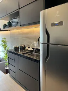 Apartamento com 1 Quarto para alugar, 24m² no Jardim das Acácias, São Paulo