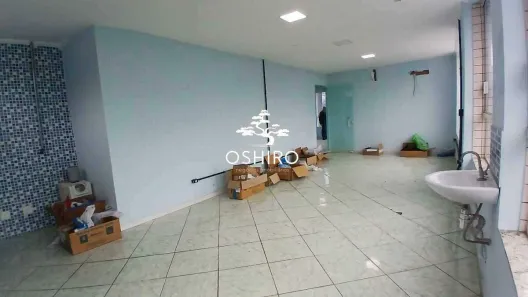 Sala Comercial com 1 Quarto para alugar, 90m² no Vila Mathias, Santos