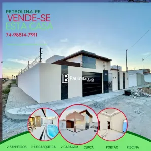 Casa com 3 Quartos à venda, 150m² no Loteamento Recife, Petrolina