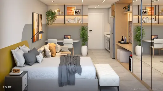 Apartamento com 1 Quarto à venda, 29m² no Santa Mônica, Florianópolis