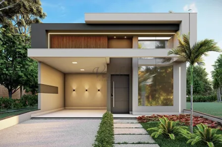 Casa de Condomínio com 3 Quartos à venda, 140m² no Loteamento Park Gran Reserve, Indaiatuba