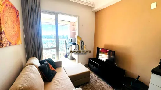 Flat com 1 Quarto para alugar, 35m² no Indianópolis, São Paulo