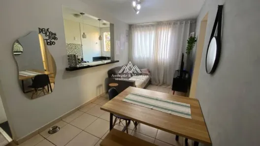 Apartamento com 2 Quartos para alugar, 46m² no Vila Monte Alegre, Ribeirão Preto