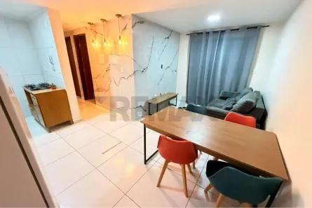 Apartamento com 2 Quartos para alugar, 48m² no Gramame, João Pessoa