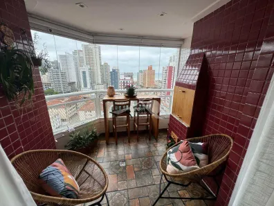 Apartamento com 2 Quartos à venda, 68m² no Canto do Forte, Praia Grande