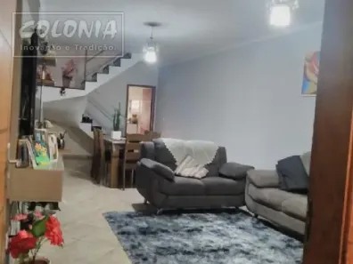 Sobrado com 3 Quartos à venda, 93m² no Vila Linda, Santo André
