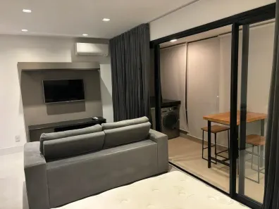 Apartamento com 1 Quarto para alugar, 38m² no Campo Belo, São Paulo