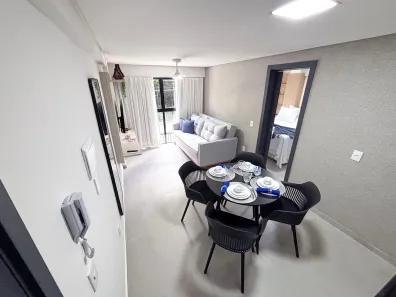 Apartamento com 1 Quarto à venda, 33m² no Cabo Branco, João Pessoa