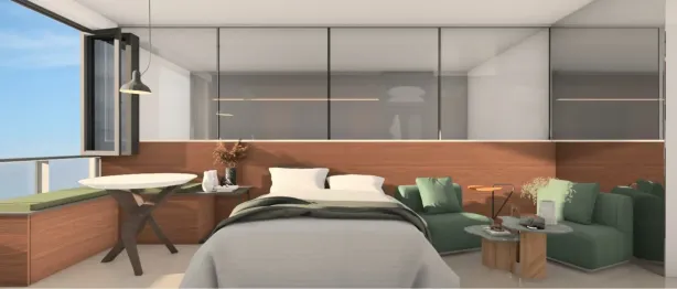 Flat com 1 Quarto à venda, 25m² no Bessa, João Pessoa