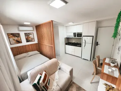 Apartamento com 1 Quarto para alugar, 28m² no Boa Viagem, Recife