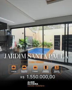 Casa com 3 Quartos à venda, 190m² no Jardim Santa Paula, Sertãozinho