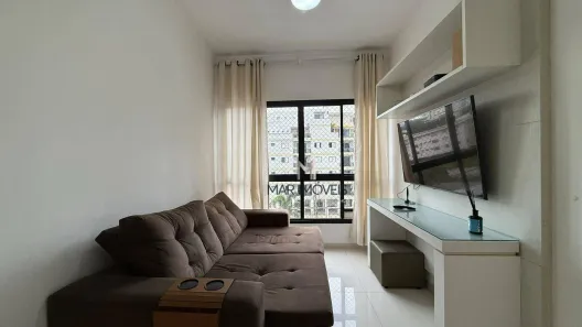 Apartamento com 1 Quarto para alugar, 45m² no Jardim Las Palmas, Guarujá