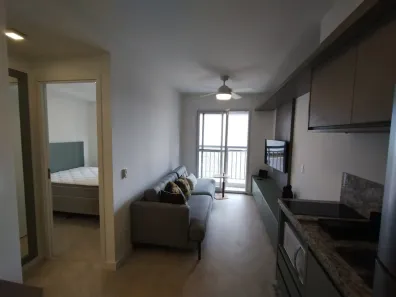 Apartamento com 1 Quarto para alugar, 40m² no Pinheiros, São Paulo