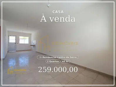 Casa com 2 Quartos à venda, 60m² no Residencial Centro da Serra, Serra