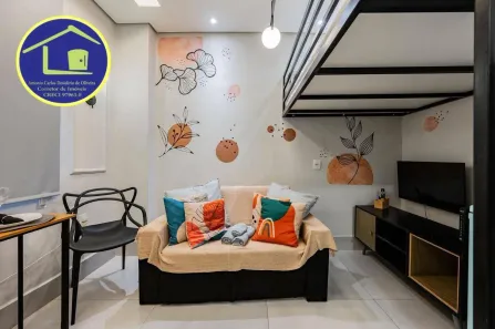 Apartamento com 1 Quarto para alugar, 40m² no Centro, São Vicente