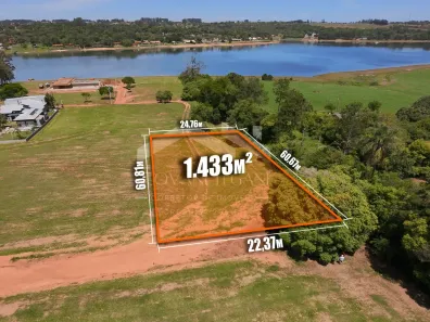 Lote/Terreno à venda, 1433m² no Riviera de Santa Cristina I, Arandu