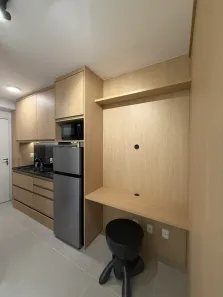Apartamento com 1 Quarto para alugar, 23m² no Mirandópolis, São Paulo