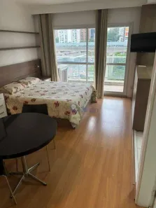 Apartamento com 1 Quarto para alugar, 40m² no Brooklin Paulista, São Paulo